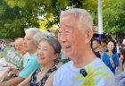 崎山が90歳の誕生日を島で迎えました。