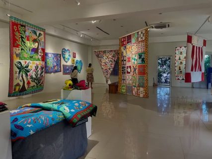 ラプラプ市でカオハガンキルトが展示されます